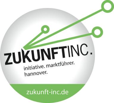 Logo vom Unternehmen ZUKUNFTINC. initiative. marktführer. hannover.